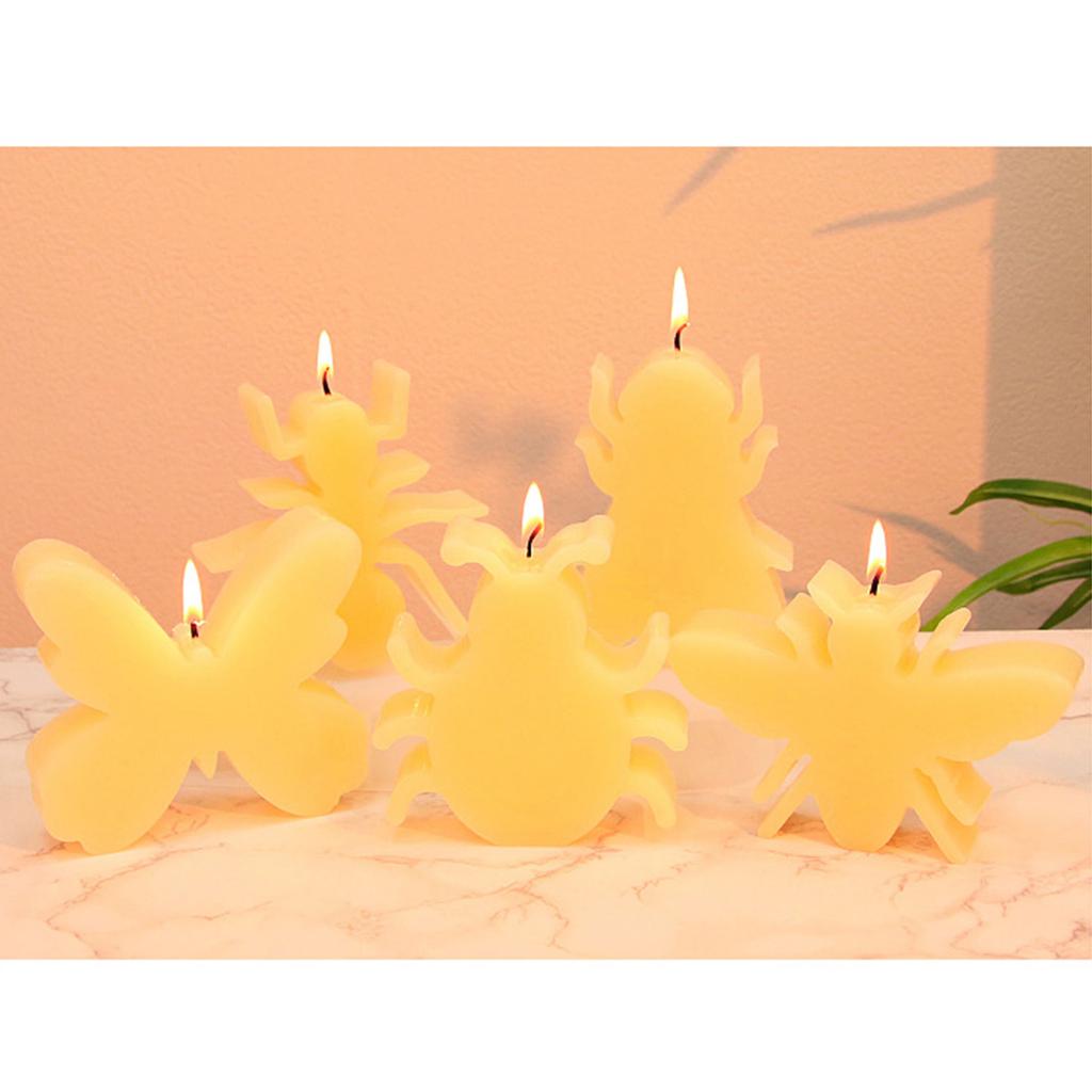 Insekten Silikonform Ameisen Kerzenformen Handgemacht Bienen Gussformen Harzformen DIY Backformen für Kuchendekorationen