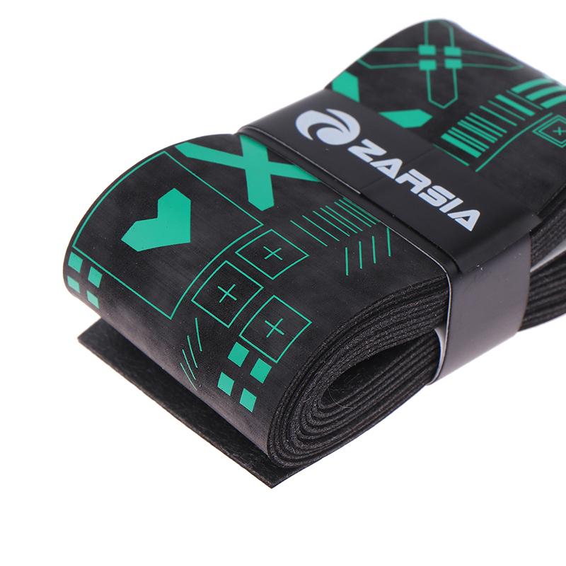 Tennis Badminton Racket Paddle Head Protection Tape Sticker Racket Overgrips Self-Adhesive Shock Absorption Non-Slip Grip Tape