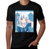 Gawr Gura TShirt Casual Light Summer Short Sleeve Top