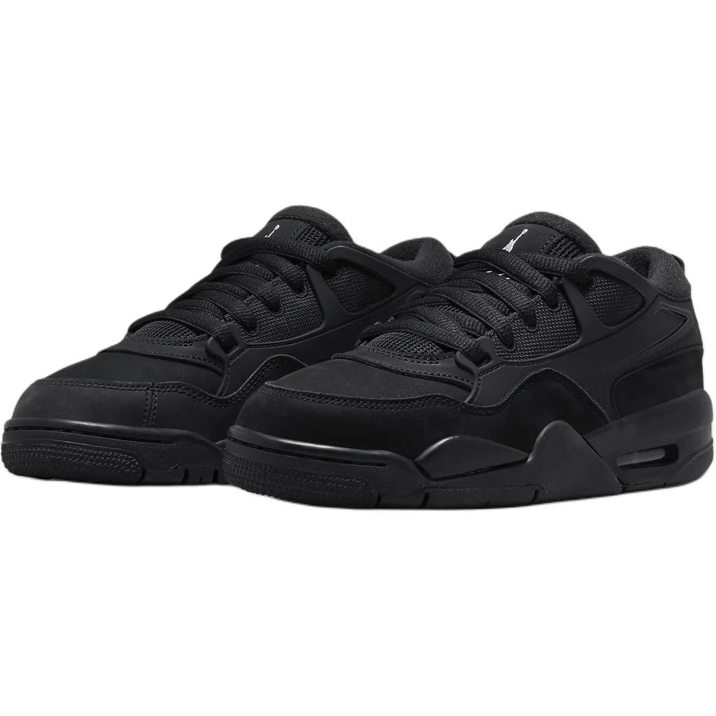 Air Jordan 4 RM GS Black Cat Chaussures de Sport Enfant Blanc FQ7938-004