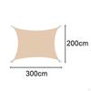 Fabric Awning Shelter, Waterproof Shade Sail Rectangle Canopy for Patio Carport Outdoor