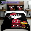 3pcs Duvet Cover Set (1*Duvet Cover + 2*Pillowcase, Without Core), Snoopy Print Bedding Set, Bedroom Decor, All‑Season, Birthday Gift
