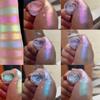 Ombretto Glitter Camaleonte Shimmer Perlescente Per Illuminare Contouring, Colori Metallici Degradé Facile Trucco Occhi Pigro Festival