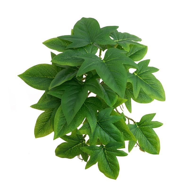Plant Artificial 3d Printing Ipomoea Batatas Leaf Decor Home Interior Decor