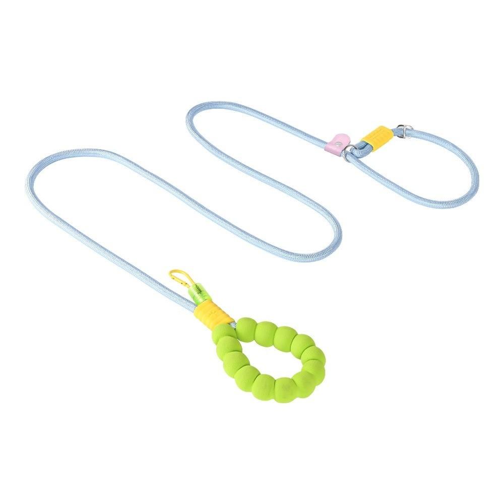 Verstellbare Crossbody-Leine für Hunde Freihändige Leine Hochdichtes Nylonseil Tragbare Hundeleine Wolken-Schaumstoffgriff Jogging Training