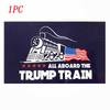 Trump 10pcs Donald Bumper Sticker 2020 All Aboard The Trump Train Car Stickers