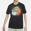 Nike Splatter Print Logo Short Sleeve T-Shirt Men Tops Black DJ5361-010
