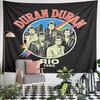 Duran Duran Rio 1982 Wandteppich Retro 80er Jahre Dekor für Schlafzimmer Wohnzimmer Studentenwohnheim Musikgeschenk