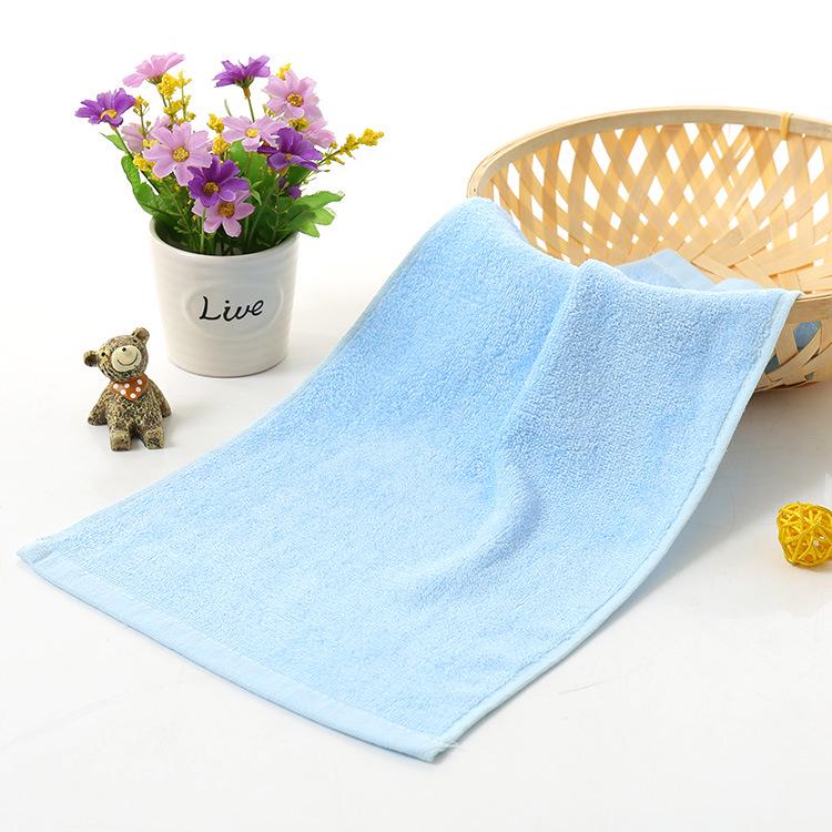 Children's Plain Face Towel