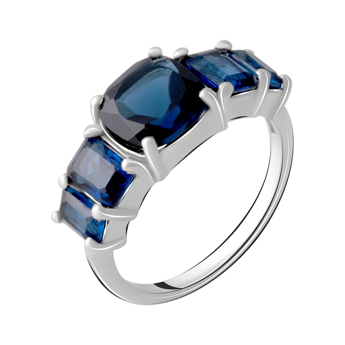 

Срібна каблучка з сапфіром nano 1.913ct (2068457) 18