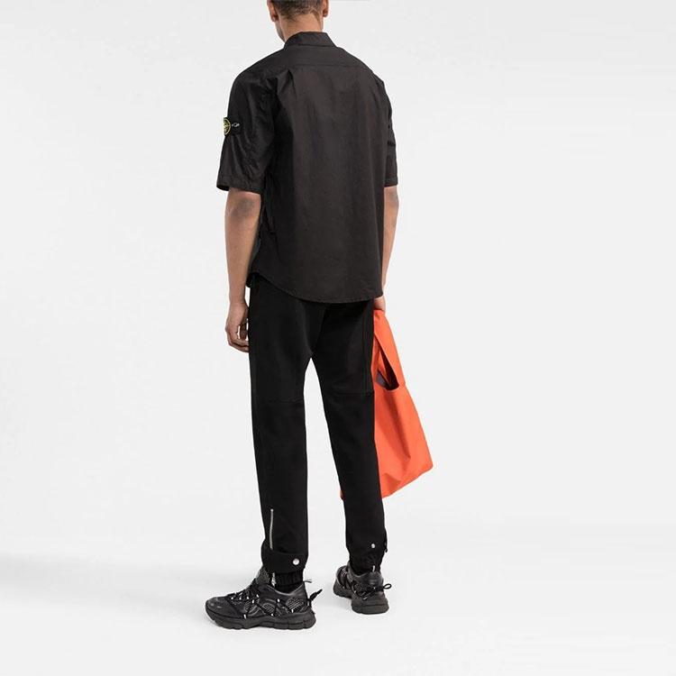 STONE ISLAND Garment Dyed Shirt 'Black' Men's 761511003-V0029
