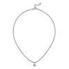 Jbans Classic Mini Volume Flower Pendant String Necklace (C2503-An905_Bk)