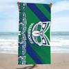 New Zealand Warriors Print Beach Towel, Large Soft Quick Dry Towel for Beach Camping Swimming