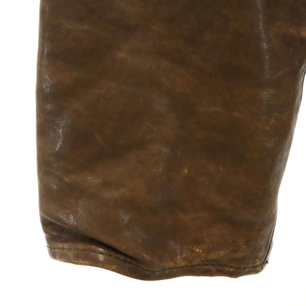 beautiful people leather jacket 130 Brown Kid's Used