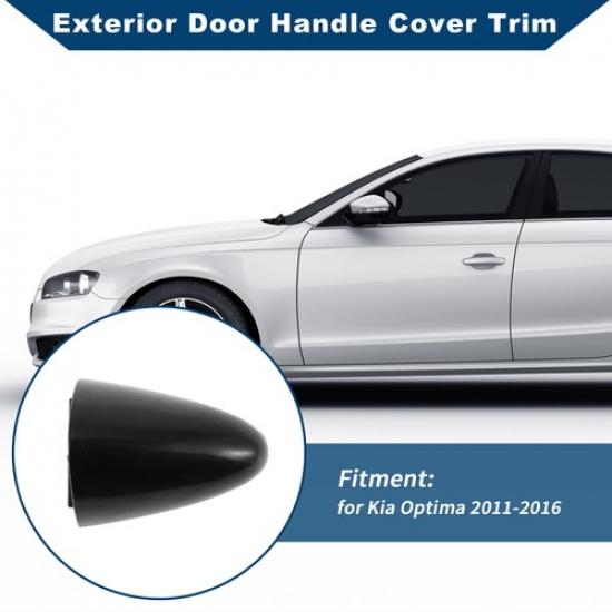 Exterior Door Handle Cover Trim for Kia Optima 2011-2016 Black 1 Pcs