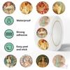 500Pcs/Roll Mucha Art. Retro Girls Kids Rewards Stickers - DIY Scrapbooks Album Decor Sealing Label Decals