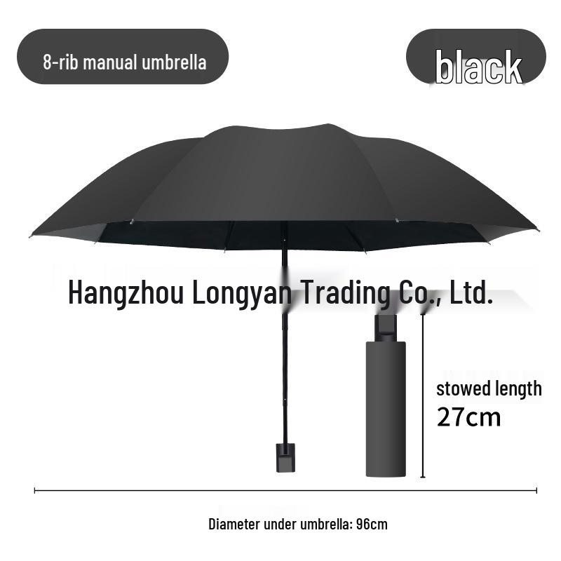 Custom Logo Foldable Sun and Rain Umbrella – Ideal for Corporate Promotions