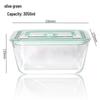 Contenitore Grande in Vetro per Conservazione di Frutta, Kimchi e Altro - Lusso Leggero, per Alimenti, Ermetico e Ideale per la Refrigerazione.