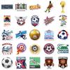 50 Fußball-Aufkleber, Cartoon-Koffer-Aufkleber-Dekoration, Weltmeisterschaft Fußball-Aufkleber