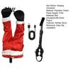 Decorative Santa Boots for Mantels Christmas Swinging Leg Ornament, Electric Hanging Legs Tree, Tree Fluffy Funny Topper with Clip, Holiday