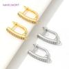 Crochets de Boucles d'Oreilles Plaqués Or 18K Fermoirs Laiton Accessoires de Boucles d'Oreilles Fil d'Oreille Pour Fabrication de Boucles d'Oreilles Apprêts, Accessoires de Fabrication de Boucles d'Oreilles DIY