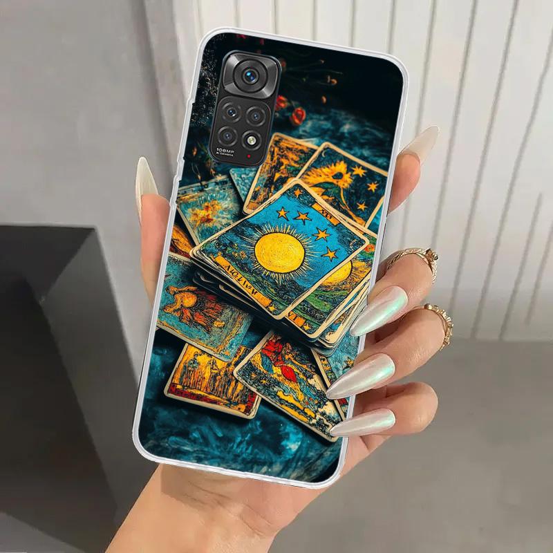 Witch Tarot Card Phone Case for Xiaomi Redmi Note 15 14 14S 13 12S 12 Pro 11S 11 Plus 11T 11E 10S Soft Funda Print Shell Redmi N