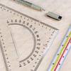 Schode Engineering Drawing Set Squares and Protractors