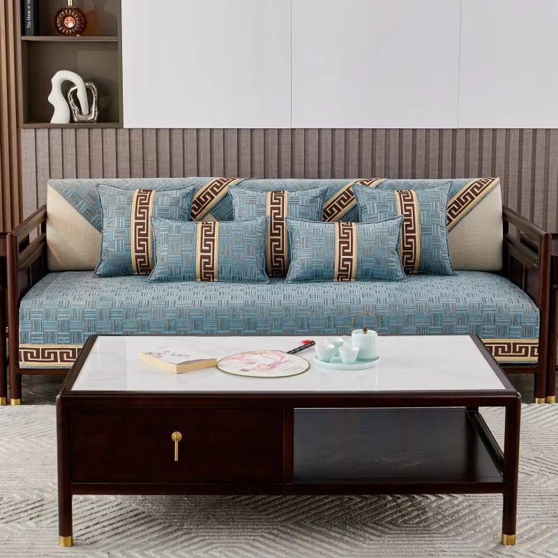 Luxury Soft Chenille Sectional L Shape Sofa Towel Four Season Universal Sofa Cover Anti-slip Couch Covers for Living Room