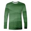 Men's T Shirt O-Neck Clothing Apparel Outdoor Long Sleeve Print Fashion Designer Vintage