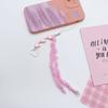 Sweet Heart Butterfly Bead Phone Charm Straps Car Key Hangings Pendants Fashion Bag Decoration Lanyard Purse Accessories