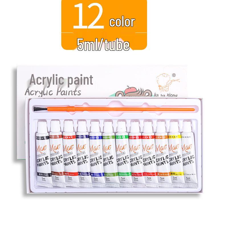 

Набор акриловых красок для ручной росписи, водостойких, для граффити на обуви и стенах - Стойкий к выцветанию дизайн по ткани от Bingxi