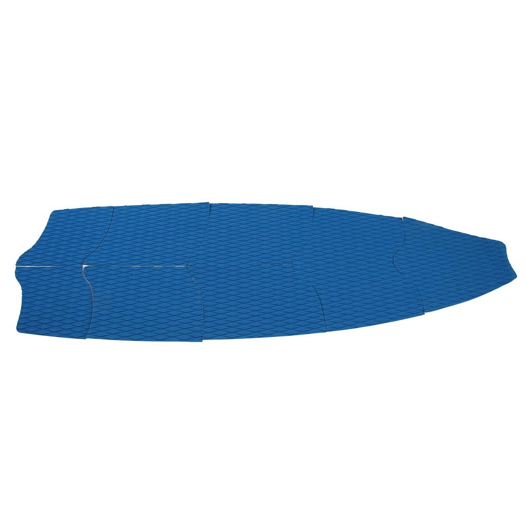 9Pcs Blue Surfboard Traction Pad EVA Paddle Board Traction Pad Anti Slip Deck Mat Surf Accessories