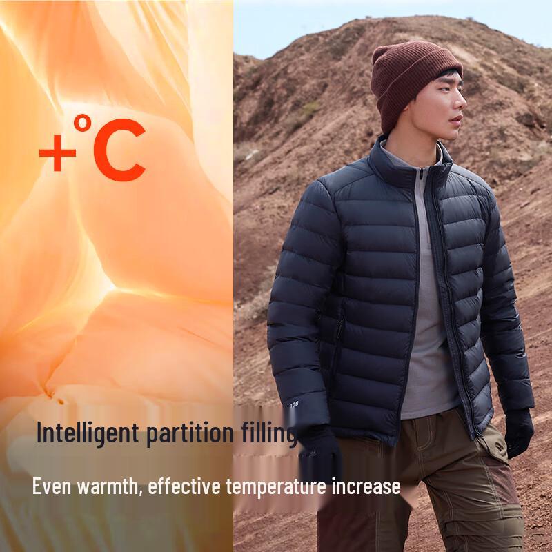 Pelliot Unisex Outdoor 800-Fill Lightweight Goose Down Jacket