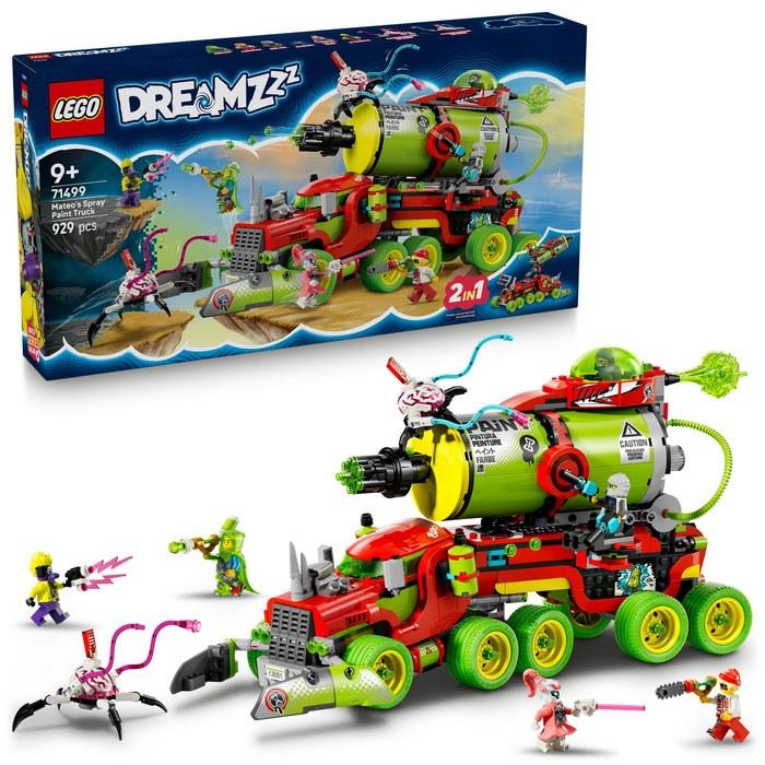 LEGO Dreams Mateo s Spray Can Truck 71499 (Multicolor)