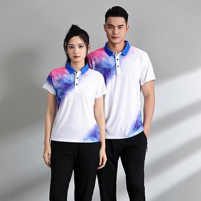 Ny Badminton Kläddress Herr- och Dam Bordtennis Tennis Kläder Sommar Löpning Sport Andningsbar Snabbtorkande Tävlingsdräkt