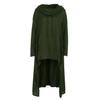 Women Plus Size Long Sleeve Hood Tops Sweatshirt Sweater Irregular Blouse