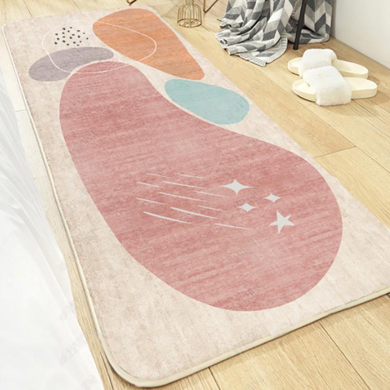Cute Girl Tatami Floor Mat - Plush Carpet for Bedroom & Living Room