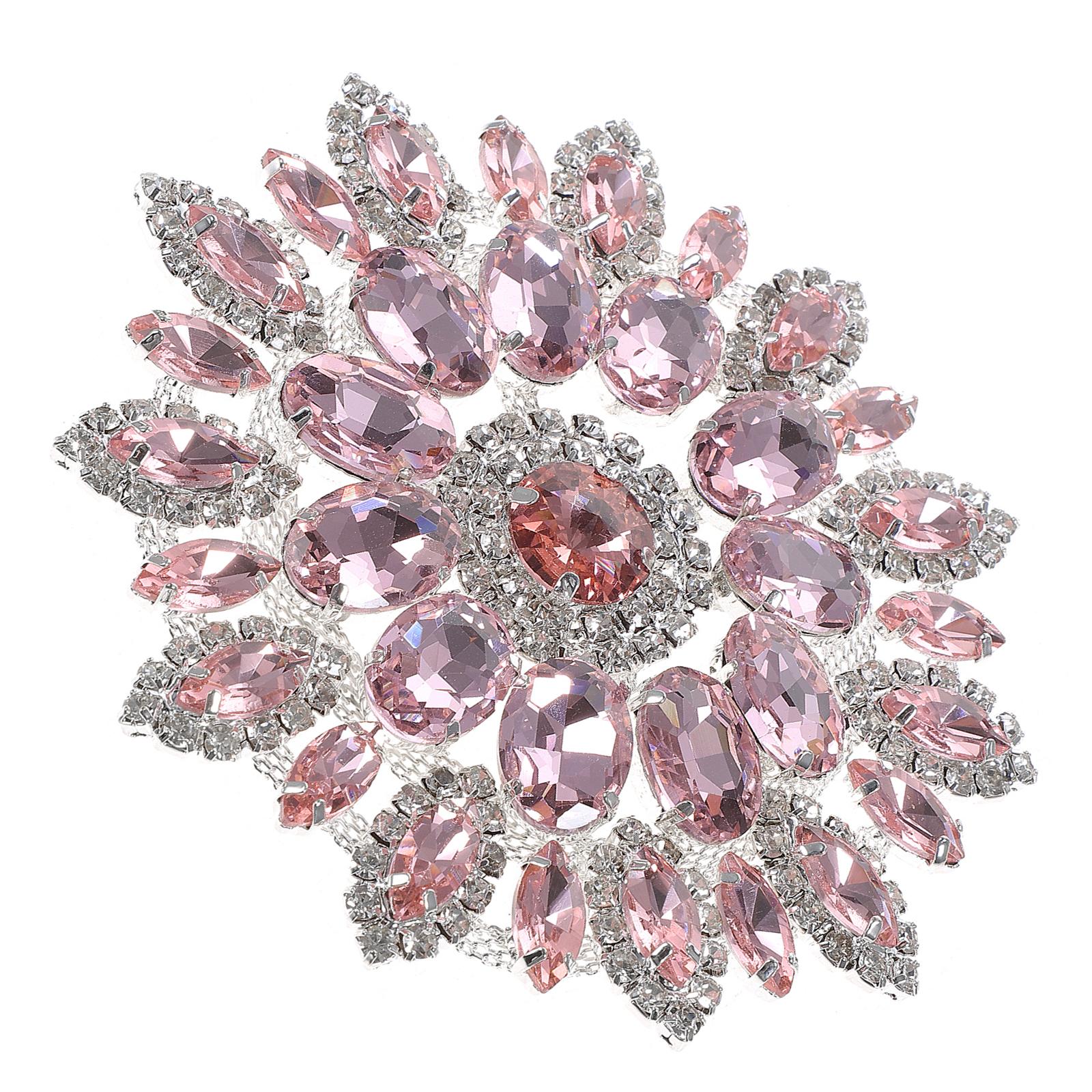 

Нашивка для одягу своїми руками Брошка з кристалами Декоративна нашивка для ремонту одягу Пришивна на пальто капелюхи одяг Нашивки Декоративні нашивки рожевий