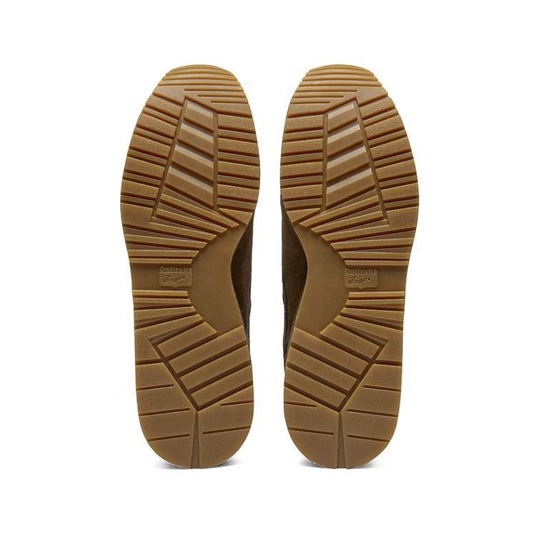 ONITSUKA TIGER Tiger Ally Stitch Fashion Versatile Thick Sole Durable Casual Shoes Unisex Sneaker Brown 1183C447-201