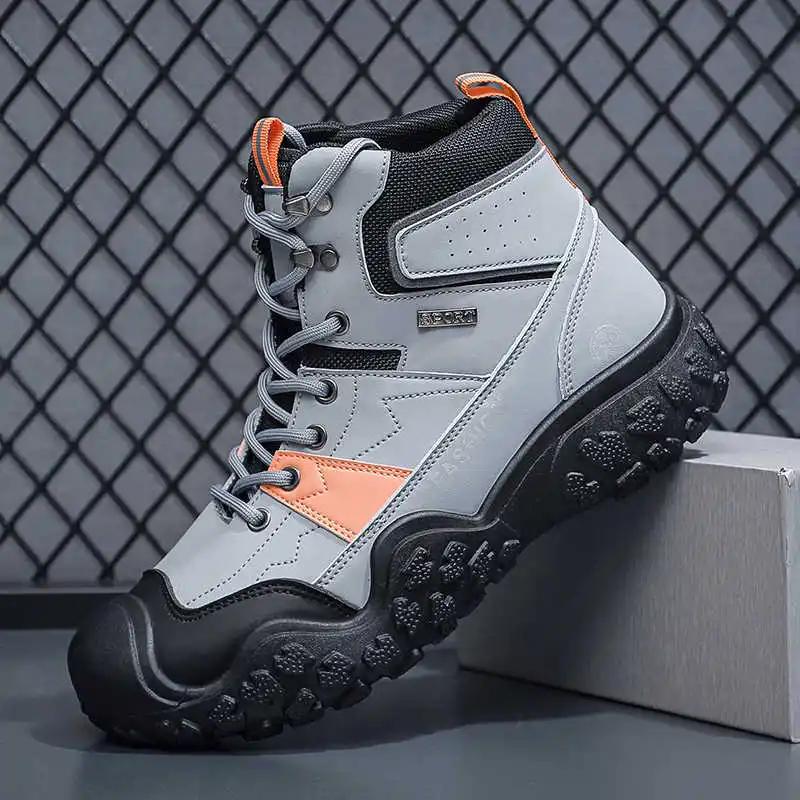 With Lacing Hi Cut Man's Outdoor Shoes Casual Vip Luxury Brand Sneakers Basketball Player Sport Beskete New Fast Pro