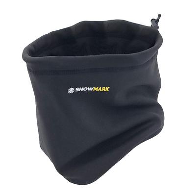 White Field Design Stretch Jersey Neck Warmer for Outdoor and Winter Sports Activities, Warmth,
