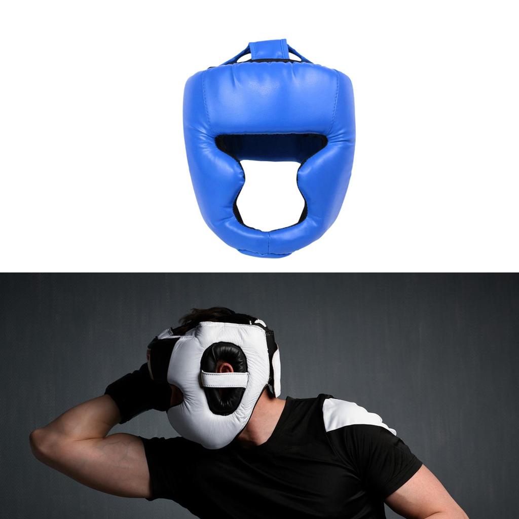 Boxing Headgear Cheek Protection Gear Head Gear Professional Portable Head Guard for Sparring Sanda Muay Thai Mma Adult Kids