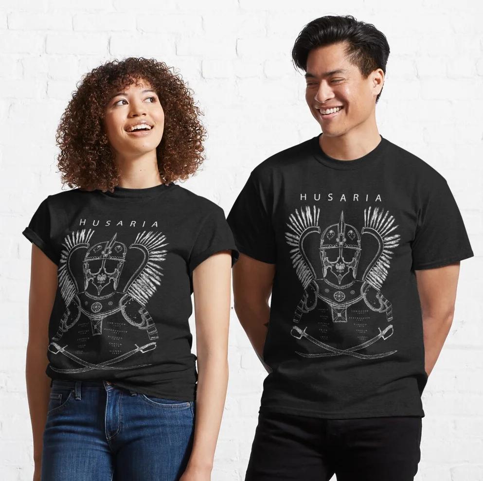 Polish Hussaria Winged Hussars TShirt 100 Cotton Short Sleeve ONeck Harajuku Casual Mens Tshirt Streetwear