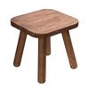 Pinyunxuan Small Wooden Children's Chair, Sensory Desk with Hand-Held Non-Slip Handle, Portable Square Bathroom Furniture Decoration, Size: 24cm*24cm*