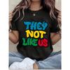 Plus Size Women's Oversized Playful Graphic Tee Relaxed Short Sleeve Round Neck Casual All Season Everyday Top