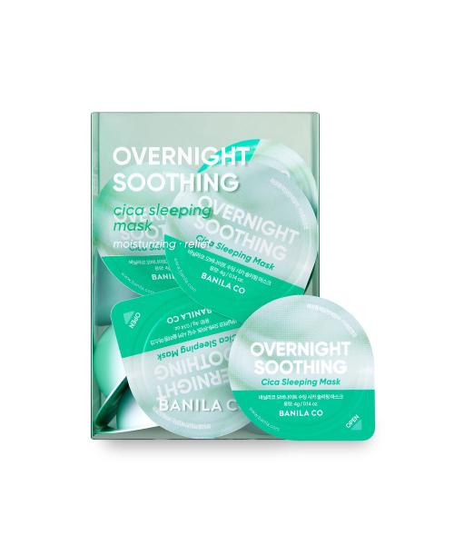 Banila Co. Overnight Soothing Cica Sleeping Mask Travel Kit 4g*12
