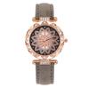 Women Leather Quartz Watch Classic Fashionable Wristwatch Accessory Gifts Girls
