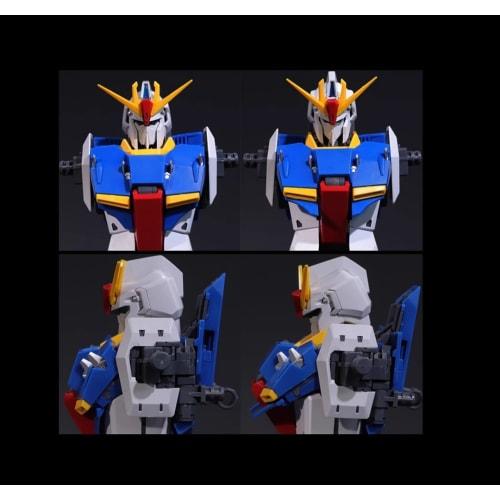 MG Zeta Gundam Custom Face & Chest Armor Set Ver.Ka 1/100 ver. ka Mobile Suit Z Gundam AKO Unit 3 Z3 Detail Up Z107P