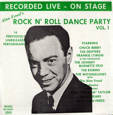 LP Record VARIOUS - Alan Freeds Rock N Roll Party 1010 WINS US Rock