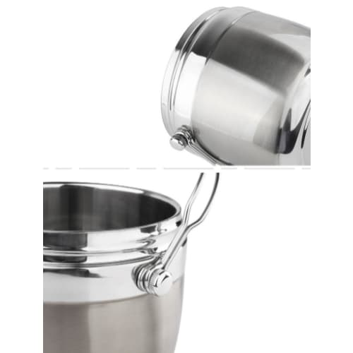 1.2L Stainless Steel Food Lunch Box, 8-Hour Vacuum Insulated, Double-Layered Lunch Box, Soup Jar (1.5L, Rose Red)